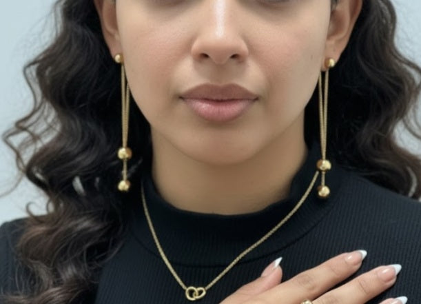 Boucles d’oreilles pendantes SELMA